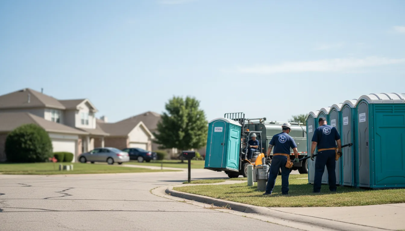 Porta Potty Rental in Fall River, KS near me